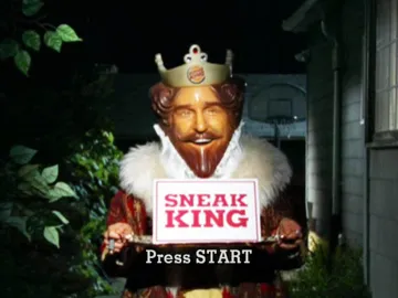 Sneak King (USA) screen shot title